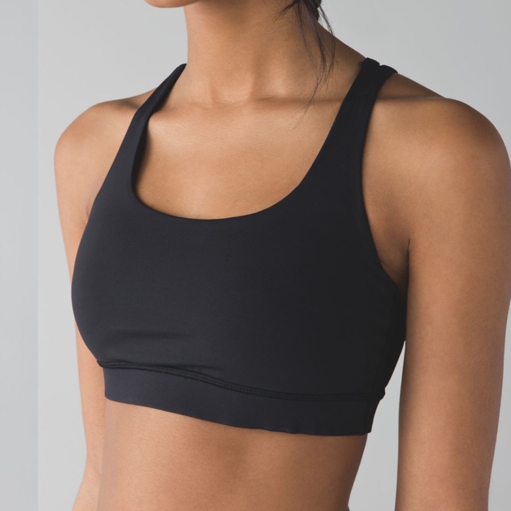 lululemon athletica Black Sports Bra